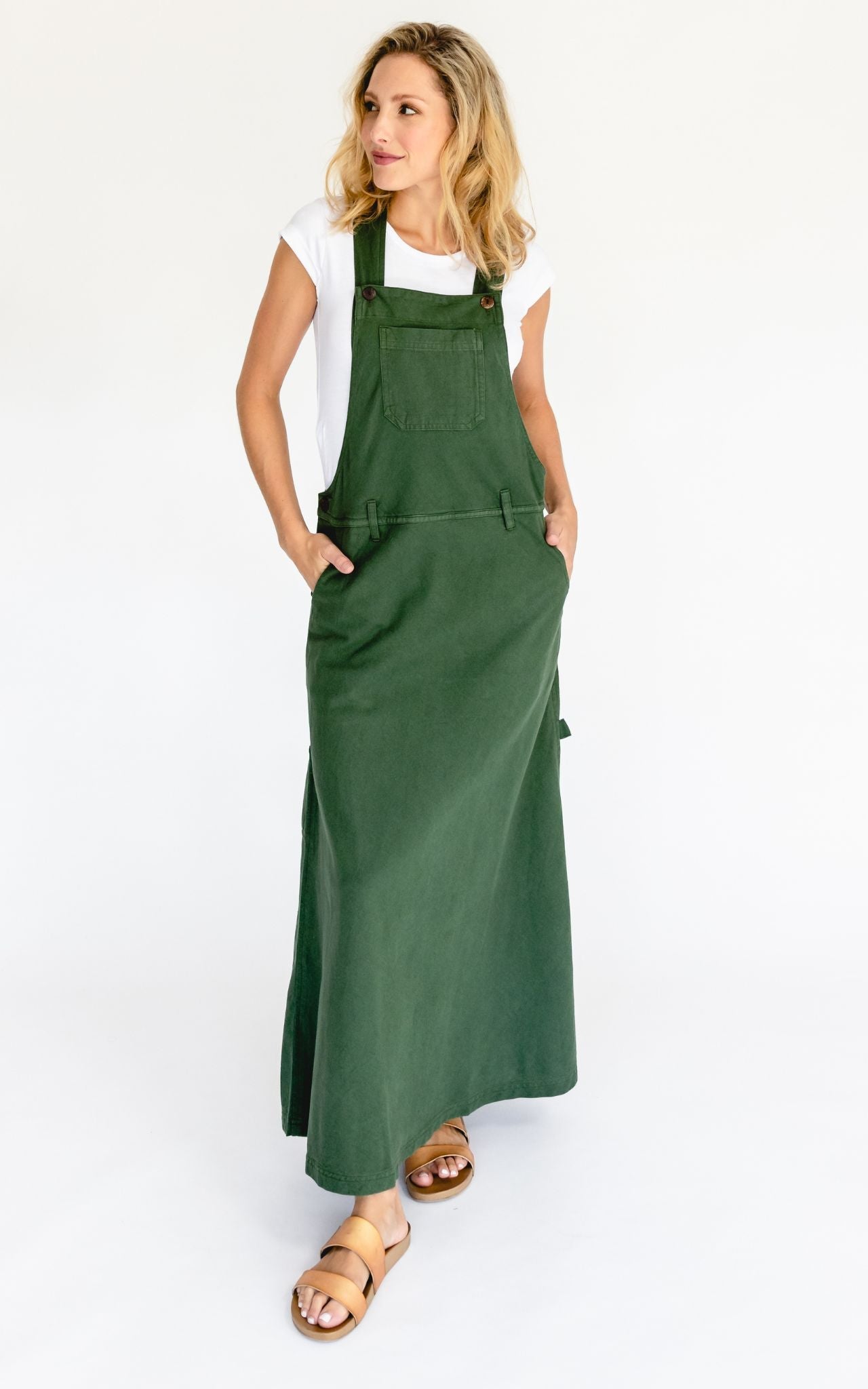 Overall Maxi Dress