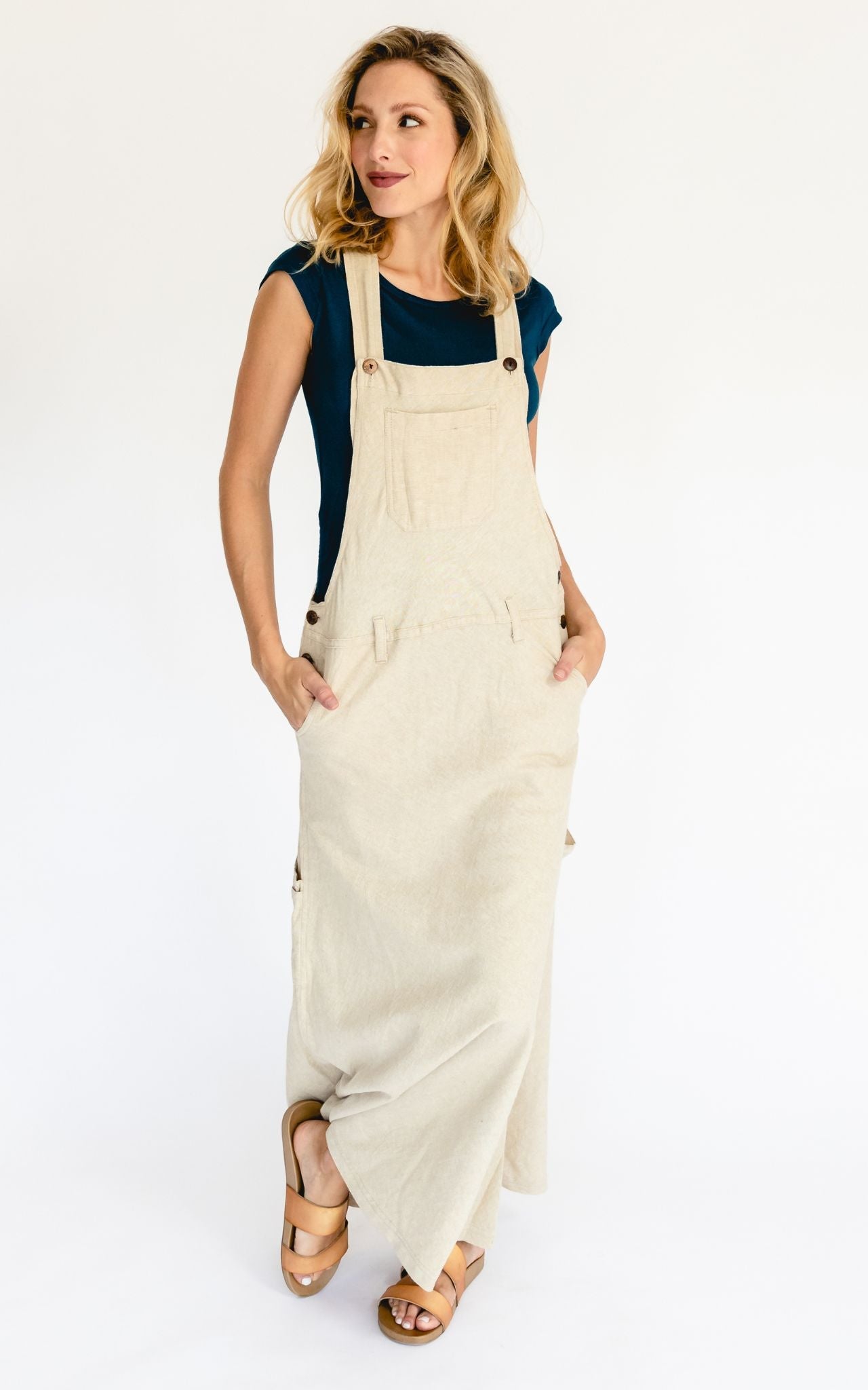 Overall Maxi Dress