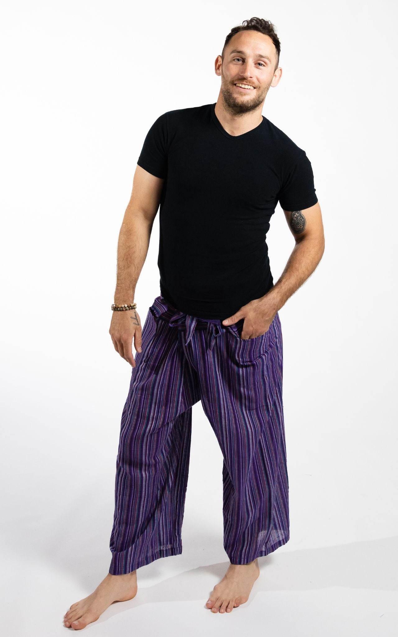 Fisherman Pants - Striped